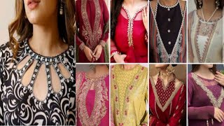 Fancy Suit Neck Designs  Neck Designs  Kurti Neck Designs [upl. by Nolyaw]