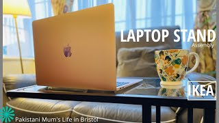 IKEA VITTSJO Laptop Table Assembly Instructions [upl. by Kennet]