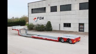 FGM 35 AF low loader semitrailer [upl. by Pejsach]