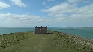 Panorama from summit of the wonderful Burgh Island off Bigbury on Sea Devon England UK [upl. by Swetlana]