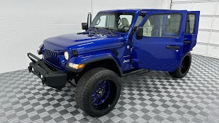 2020 Jeep Wrangler Unlimited Sahara Byron Center Motors [upl. by Arraet628]