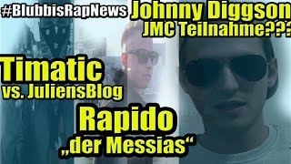 Timatic vs JuliensBlog Rapido macht auf Messias und Johnny Diggson im JMC  BlubbisRapNews [upl. by Penthea360]