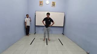 DENI ARMANTO TES FISIK DARAT HANPUKU YOKOTOBI PUSH UP SIT UP DAN SQUAT JUMP [upl. by Enyawal]