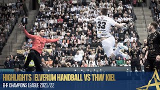 HIGHLIGHTS  Elverum Handball vs THW Kiel  Round 11  EHF Champions League 202122 [upl. by Uriah275]