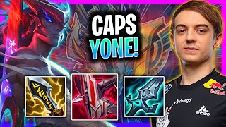 CAPS IS SO CLEAN WITH YONE  G2 Caps Plays Yone Mid vs Swain Season 2024 [upl. by Niwle]