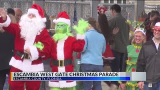 Ascend Cares puts on annual Christmas parade for students of Escambia Westgate School [upl. by Helfand]