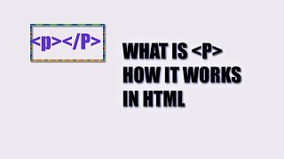 Frontend Developer Interview QampA  Learn HTML5 What is the P Element amp How It Works in Websites [upl. by Nefets847]