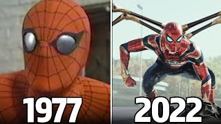 Evolution of SpiderMan Movies 1977  2023 [upl. by Lotus640]