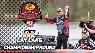 Bass Pro Tour  REDCREST 2024  Lay Lake  Championship Round Highlights [upl. by Hannan498]