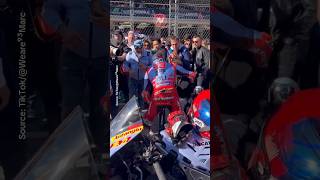 Marc Marquez Gets Off His Motorbike to Meet Fans  motogp solidaritygp marcmarquez [upl. by Ettigdirb]