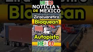 Noticia de Mexico Bloquean Autopista mexico noticias sinaloa jalisco méxico mayitoflaco lpm [upl. by Dennard]