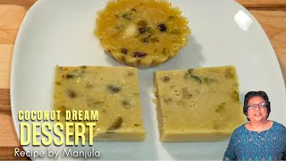 Coconut Dream Dessert  Coconut Dream Dessert Recipe  Coconut Cream Lush [upl. by Nelsen]