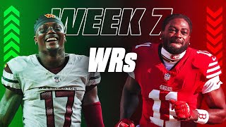 Start Em Sit Em WRs Week 7 [upl. by Clerc478]