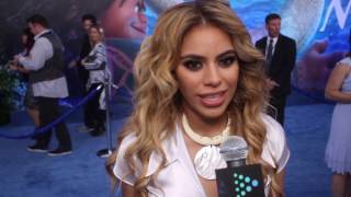 Disneys MOANA premiere  Fifth Harmonys DINAH JANE [upl. by Chiquia44]