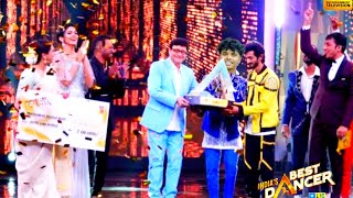 Steve Winner Indias Best Dancer • Indias Best Dancer  Indias Best Dancer Season 4 Today Episode [upl. by Aekim]