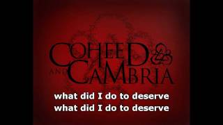 Blood Red Summer by Coheed and Cambria with lyrics [upl. by Leftwich361]