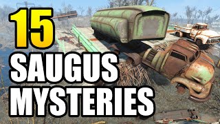 15 Saugus River Mysteries You Mightve Missed in Fallout 4 [upl. by Giglio]