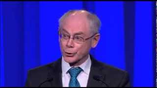 President of European Council Herman van Rompuy speech at the EPP Congress Dublin [upl. by Ainirtac]