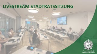 Livestream Stadtratssitzung LimbachOberfrohna 4 November 2024 [upl. by Alrep]