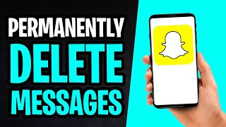 How to Permanently Delete Snapchat Messages from Both Sides 2024 SECRET Method [upl. by Ymor]