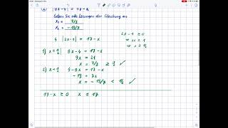 Mathe1 Übung2 A2 [upl. by Akiv]