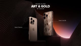 Caviar released an iPhone 16 Pro made from solid gold ingot in Desert Titanium color [upl. by Nirre]