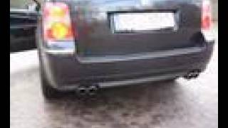 VW Passat W8 6 Gang  Sound [upl. by Ramat]