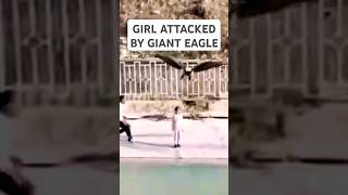 Girl Attacked by Giant Eagle  Budak Diserang Burung Helang [upl. by Annoval515]