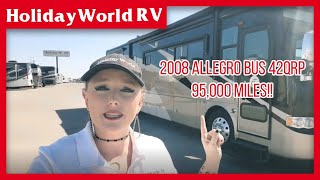 2008 Tiffin Allegro Bus 42QRP w 95000 miles [upl. by Dunning]