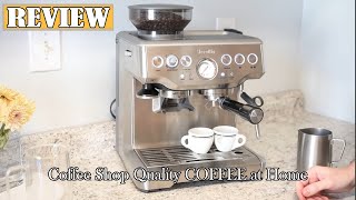 Breville BES870XL Coffee Maker Review  Is It Worth It [upl. by Gettings]