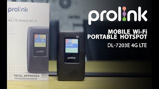 Prolink Mobile Wi Fi Portable Hotspot DL7203E 4G LTE [upl. by Andras]