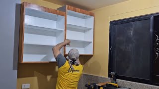 Kitchen cabinets installation [upl. by Zipnick]