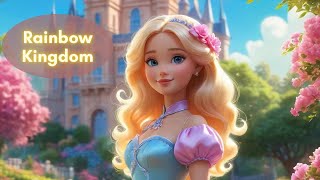 The Little Barbie Princess and the Rainbow Kingdom barbie story [upl. by Tannenwald]