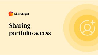 Sharing portfolio access [upl. by Okihcas]