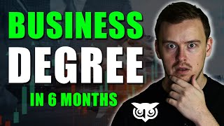 How To Get A Business Administration Management Degree In 6 Months WGU [upl. by Bird215]