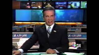 KMEX Noticias Univision 34 Los Angeles  Resumen en El Grito de Independencia 2007 [upl. by Htirehc]