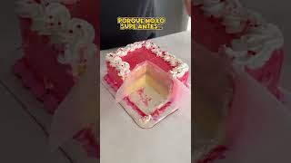 Conserva tu pastel 🎂 siempre fresco pastel pasteleria tips lifehacks hogar ideas hacks [upl. by Jc]