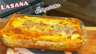 LASAGNA de CARNE MOLIDA deliciosa  Cocinemos con Cristina [upl. by Sivle]