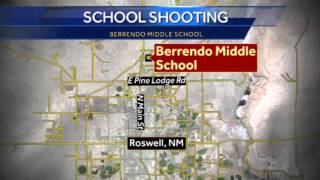 Sky 7 KOAT headed to school shooting scene [upl. by Staal959]