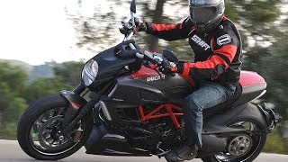 2011 Ducati Diavel First Ride  MotoUSA [upl. by Einon]