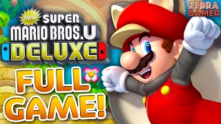 New Super Mario Bros U Deluxe Full Game Walkthrough [upl. by Gausman]