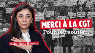 🇵🇸 quotMerci à la CGT pour son soutienquot  Adresse à la CGT de lAmbassadrice de Palestine en France [upl. by Mutz937]