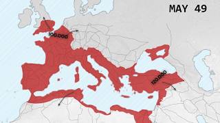 Roman Empire Every Year with Army Sizes [upl. by Enaej]