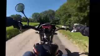 Présentation et balade en Beta RR Motard 50 GoPro Hero3 [upl. by Ossy]