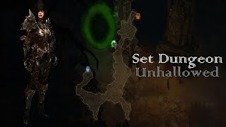 SEASON 25 Diablo 3 Set Dungeon  Unhallowed Essence Mastery  How To [upl. by Ahsekat]