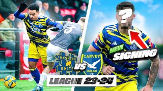 TOBY STARTS  Hashtag United vs Canvey Island  2324 EP17 [upl. by Goulden912]