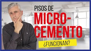 👌👷 Piso de MICROCEMENTO Alisado  VERDADES de los Pisos de Cemento Pulido [upl. by Talbott]