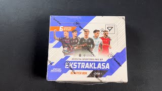 6 Autograf z Widzewa Otwieramy Blaster Box z Ekstraklasy [upl. by Ayetal817]