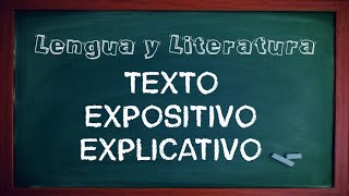 Texto Expositivo Explicativo [upl. by Nnaeed]