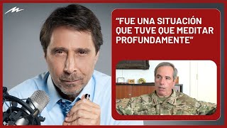 El General Fabián Berredo denunció al Segundo Jefe del Ejército por amenazas [upl. by Eimirej]